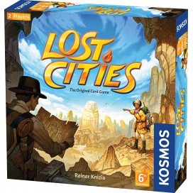  Настолна игра Lost Cities: The Card Game - семейна