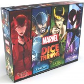  Настолна игра Marvel Dice Throne 4 Hero Box - Scarlet Witch vs Thor vs Loki vs Spider-Man