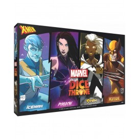 Настолна игра  Marvel Dice Throne: X-Men Box 1 (Iceman, Psylocke, Storm, Wolverine) - Семейна