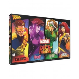Настолна игра Marvel Dice Throne: X-Men Box 2 (Cyclops, Gambit, Rogue, Jean Grey) - Семейна