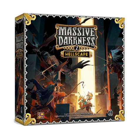 Настолна игра Massive Darkness 2: Hellscape - кооперативна