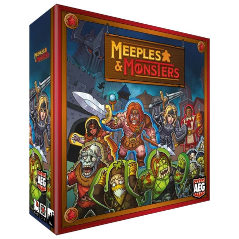 Настолна игра Meeples & Monsters - Стратегическа