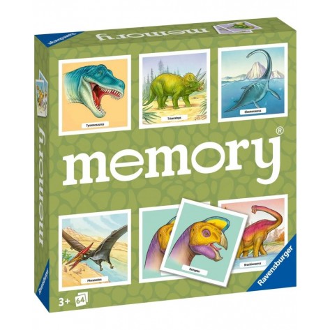 Настолна игра Memory: Dinosaurs - Детска