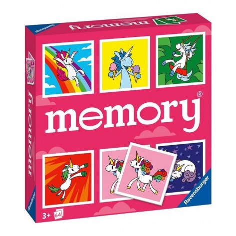 Настолна игра Memory - Unicorns