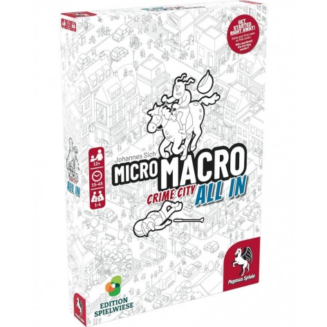 Настолна игра MicroMacro: Crime City 3 - All In - Семейна