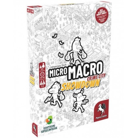 Настолна игра MicroMacro: Crime City - Showdown - Кооперативна
