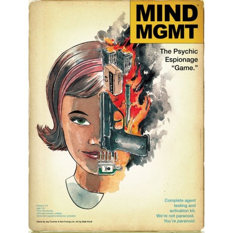  Настолна игра Mind MGMT: The Psychic Espionage "Game". - Стратегическа