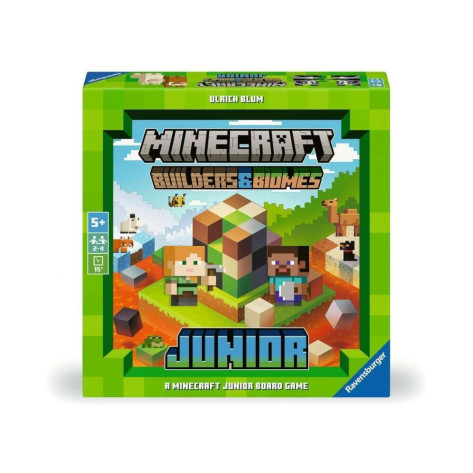 Настолна игра Minecraft: Builders & Biomes Junior - Детска