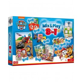  Настолна игра Mix & Play 8 в 1 - Paw Patrol - Детска