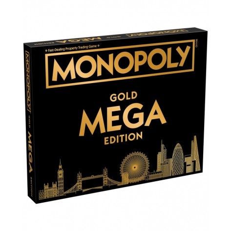 Настолна игра Monopoly - Mega Gold Edition