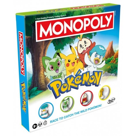 Настолна игра Monopoly: Pokémon - Семейна
