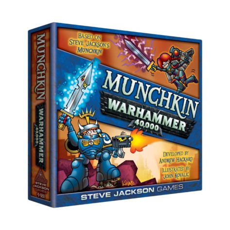 Настолна игра Munchkin Warhammer 40,000 - Тематична