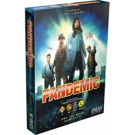  Настолна игра Pandemic (английско издание) - кооперативна