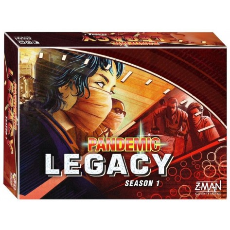  Настолна игра Pandemic Legacy: Season 1 (Red Edition)