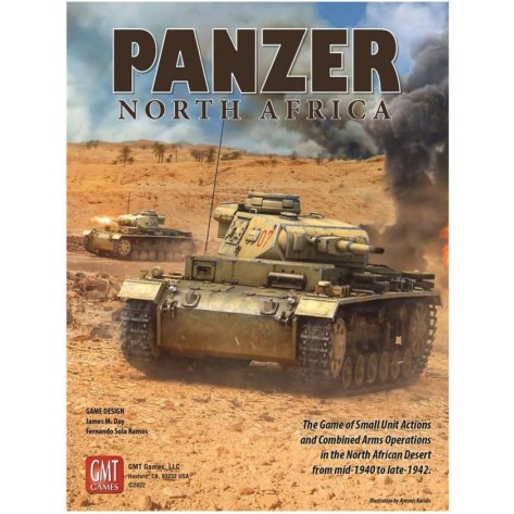 Настолна игра Panzer North Africa - Стратегическа