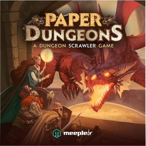 Настолна игра Paper Dungeons - семейна