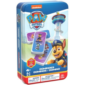  Настолна игра Paw Patrol Dominoes Tin