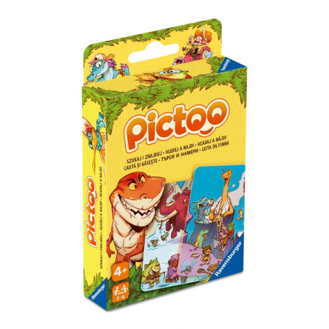Настолна игра Pictoo: Dino - Детска