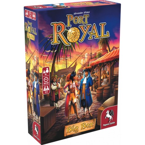 Настолна игра Port Royal Big Box - семейна