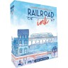 Настолна игра Railroad Ink: Deep Blue Edition - семейна