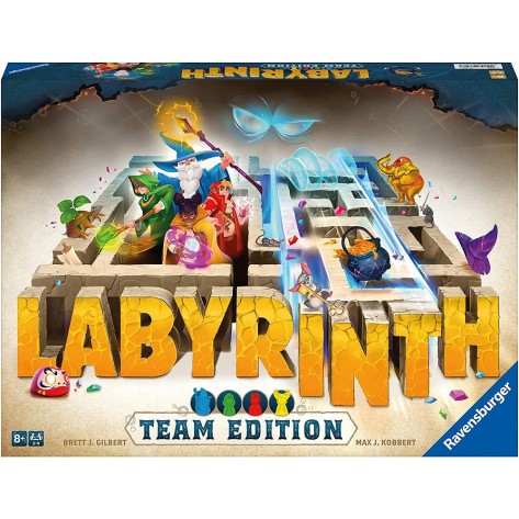 Настолна игра Ravensburger Labyrinth Team Edition - семейна