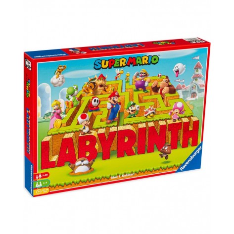 Настолна игра Ravensburger Super Mario Labyrinth - детска