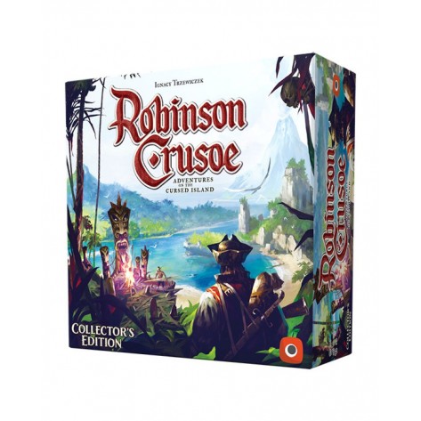 Настолна игра Robinson Crusoe: Adventures on the Cursed Island – Collector's Edition - Стратегическа