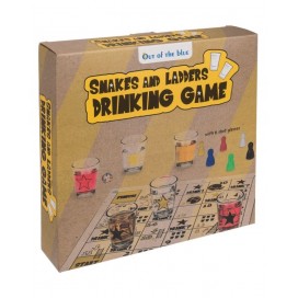 Настолна игра Snakes and Ledders Drinking Game - Парти
