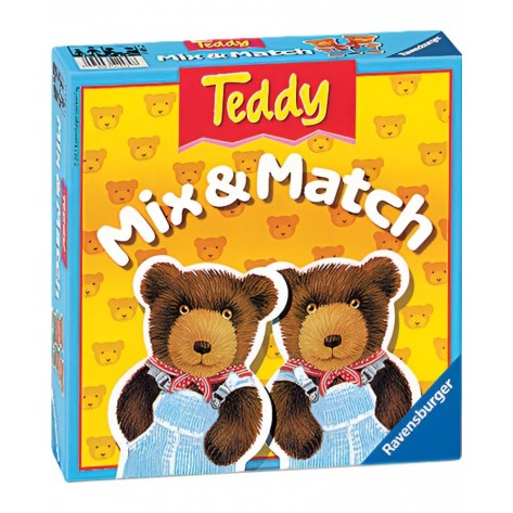 Настолна игра Teddy Mix & Match - Детска