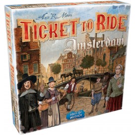  Настолна игра Ticket to Ride: Amsterdam - Семейна