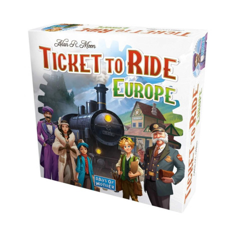 Настолна игра Ticket to Ride: Europe (2026 Refresh) - Семейна
