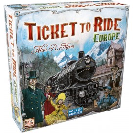 Настолна игра Ticket to Ride - Europe (английско издание)