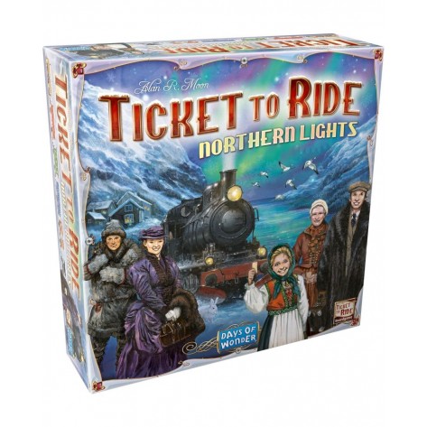 Настолна игра Ticket to Ride: Northern Lights - Семейна