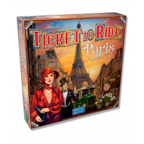 Настолна игра Ticket To Ride: Paris (българско издание) - Семейна