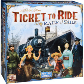 Настолна игра Ticket to Ride - Rails & Sails