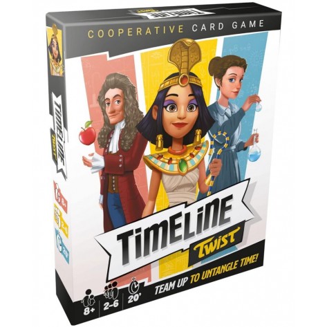 Настолна игра Timeline Twist - Кооперативна