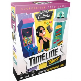  Настолна игра Timeline Twist: Pop Culture - Кооперативна