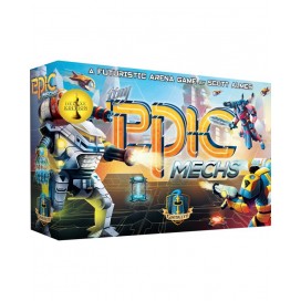  Настолна игра Tiny Epic Mechs (Kickstarter Edition) - Стратегическа