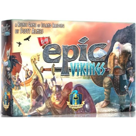 Настолна игра Tiny Epic Vikings - стратегическа