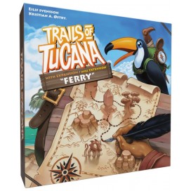 Настолна игра Trails of Tucana + Ferry Expansion - Семейна