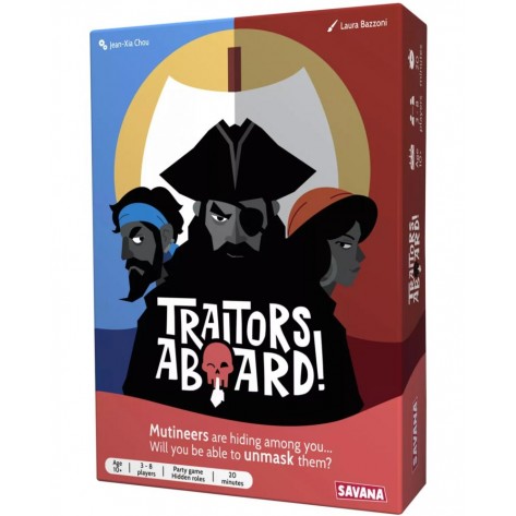 Настолна игра Traitors Aboard - Парти