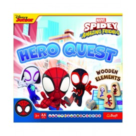  Настолна игра Trefl Super Hero Quest: Spidey and His Amazing Friends - Детска