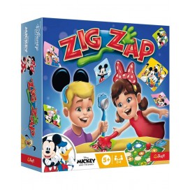  Настолна игра Trefl Zig Zap: Mickey Mouse and Friends - Детска