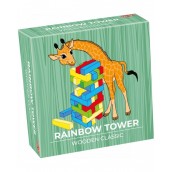  Настолна игра Trendy Rainbow Tower - детска