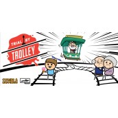 Настолна игра Trial By Trolley - Парти Настолна игра Trial By Trolley - Парти