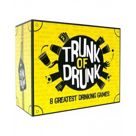 Настолна игра Trunk of Drunk: 8 Greatest Drinking Games - Парти