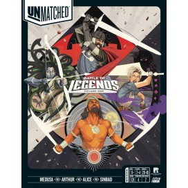  Настолна игра Unmatched: Battle of Legends, vol. 1