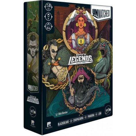 Настолна игра Unmatched Battle of Legends, Vol. 3 - Стратегическа