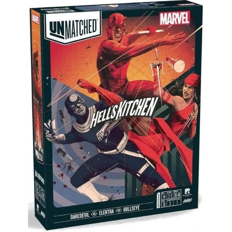  Настолна игра Unmatched: Marvel - Hell's Kitchen