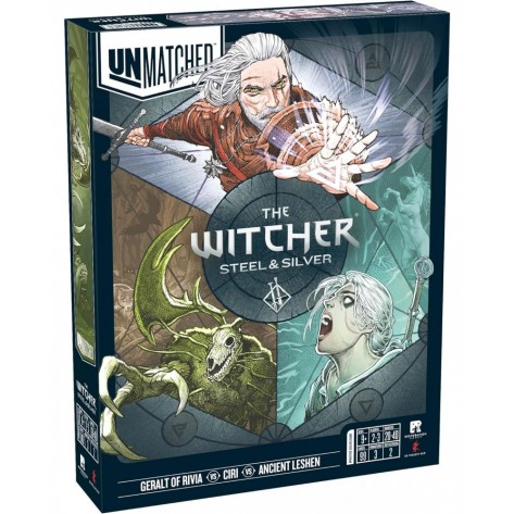 Настолна игра Unmatched: The Witcher - Steel and Silver - Стратегическа